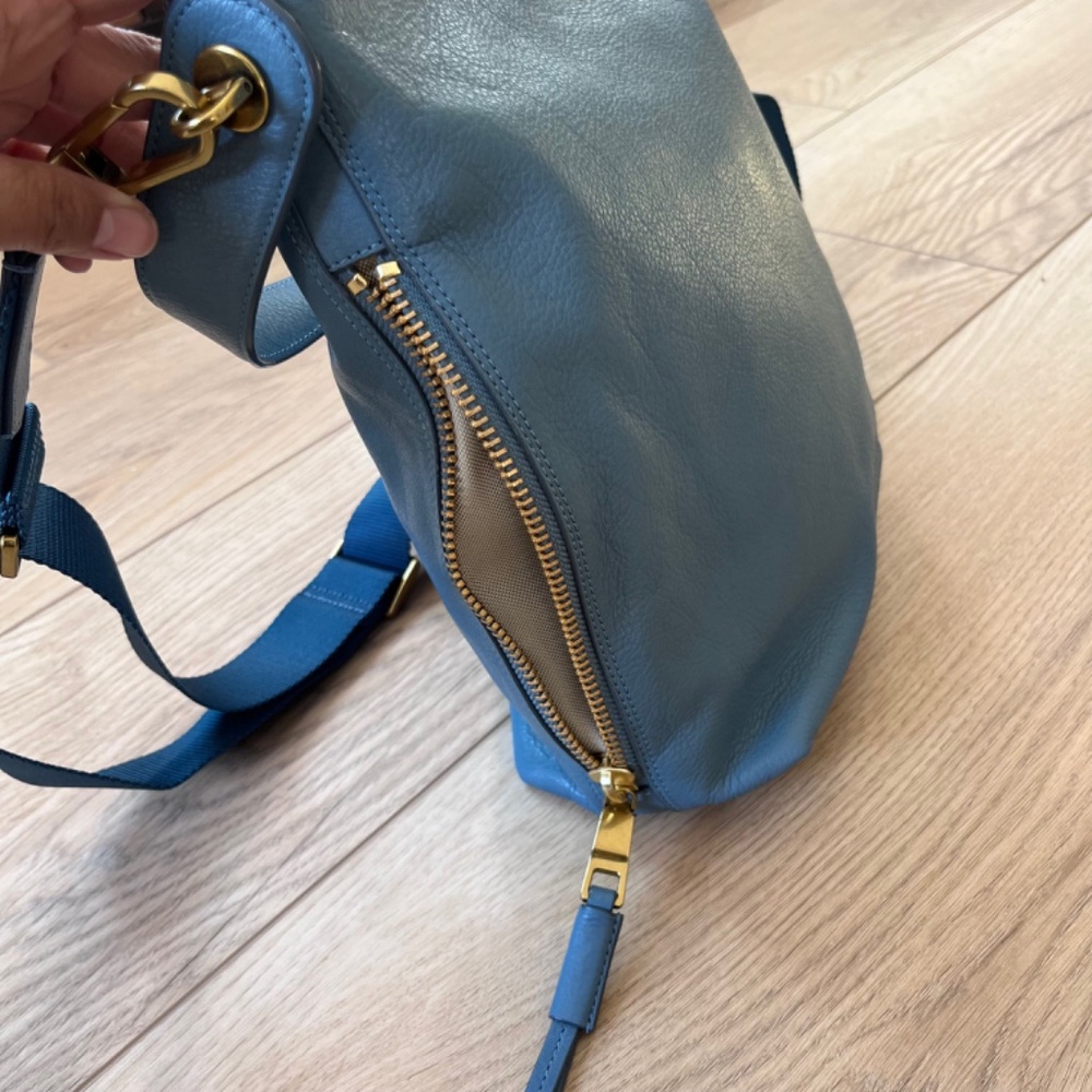 Fossil Maya Hobo Crossbody Faded Indigo - Picture 10 of 14